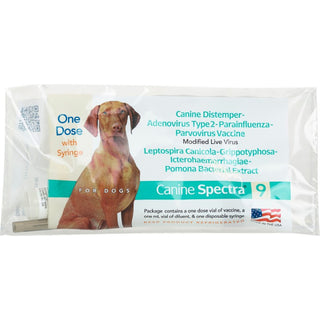 Canine Spectra 9 with Syringe: 25 x 1 dose