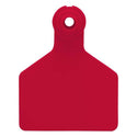 Z Tag Red No Snag Calf ID Tag - Numbered 101 - 125 : Pack of 25