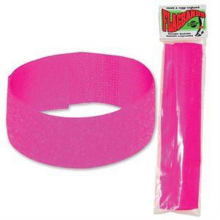 Velco Legbands 10ct: Neon Pink