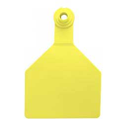Z-Tag Stockman Cow Large 2 Piece Tags 25ct: Yellow