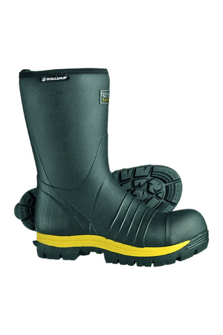 Quatro Steel Toe Insulated 13 Inch Calf Boots: Size 11