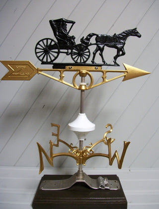 Weathervane - Doctor and  Horse and Buggy  #531