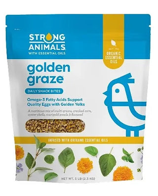 Strong Animals Golden Graze Daily Snacks : 5lb