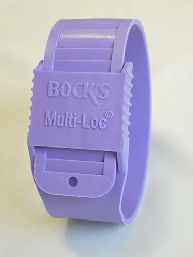 Bock's Multi-Loc Leg Bands - Blank : Purple