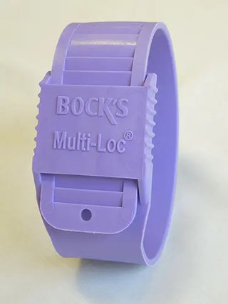 Bock's Multi-Loc Leg Bands - Blank : Purple