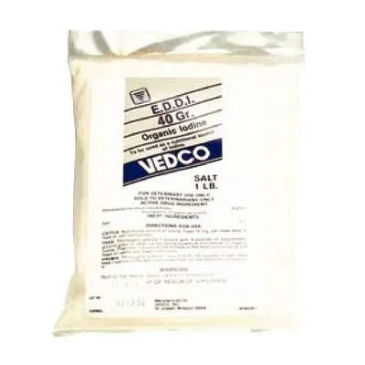 Vedco EDDI Organic Iodine w/Salt 40 Grain : 1lb