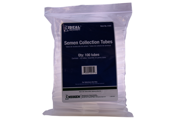 Semen Collection Tubes 15ml : 100ct