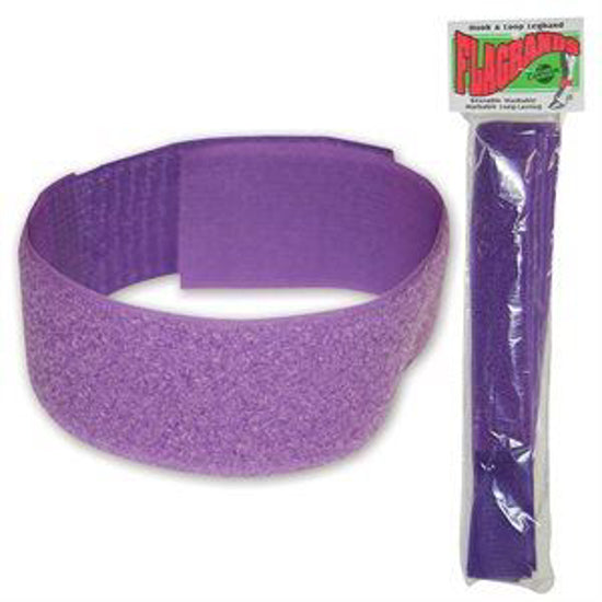 Velcro Legbands Purple: 10ct