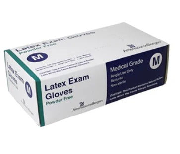 Gloves-Latex Unpowdered Medium :100ct