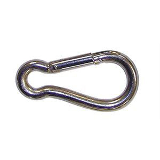 Safety Spring Hook Stainless Steel 3-1/8