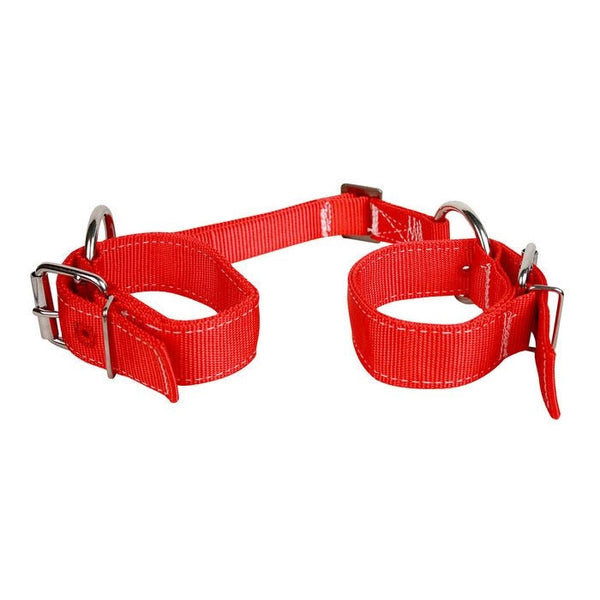 OK Corral Heavy-duty Fully Adjustable Red Cow Hobble Cufflink II