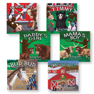 Book Combo Bud Bud, Mama's, Daddy's , Timmy , Christmas & Rules : Set of 6 Books