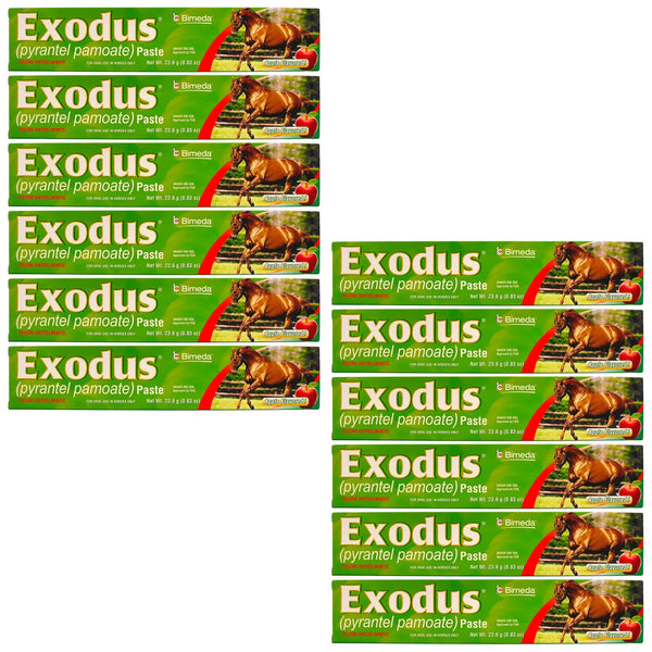 Exodus Paste Wormer 23.6gm : 12ct