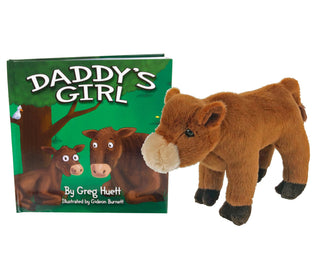 Book Daddy's Girl & Plush Toy Scarlet Calf Combo : BCT65 & BCT71