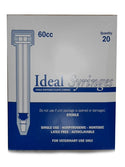 Ideal 60ml Luer Slip Syringes : 20ct