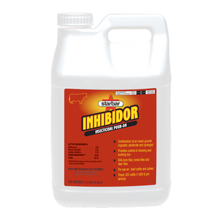 Star Bar Inhibidor Insecticidal Beef Cattle Pour On : 2.5Gal