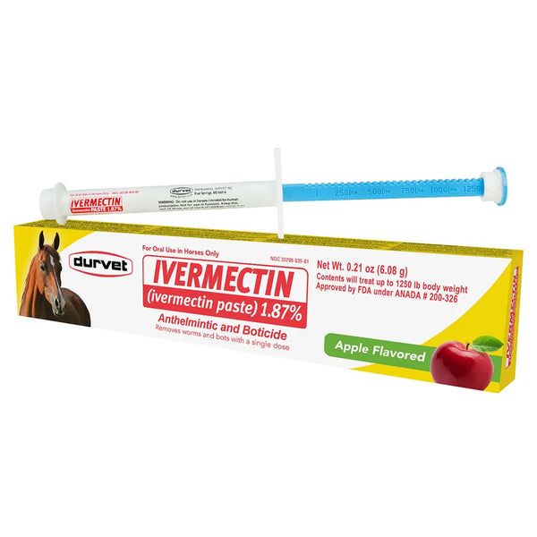 Ivermectin Equine Paste 6.08gm 1.87%