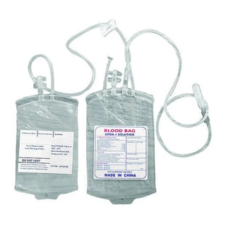 Double Blood Bag Collection Unit w/ CPDA1  Anticagulant J0520X