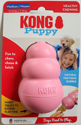 Kong Puppy: Medium Assorted Color each