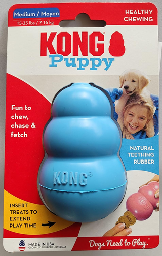 Kong Puppy: Medium Assorted Color each