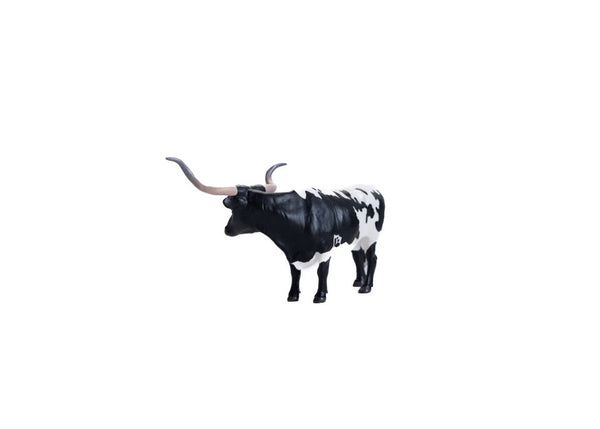 Little Buster Toys Texas Longhorn Steer : Black & White