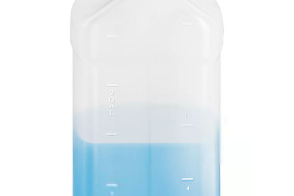 Plastic Jug with Lid : 2.5 Gal