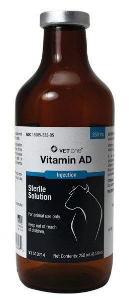 Vetone Vitamin A&D Injectable : 250ml