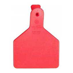 Z Tag Red No Snag Calf ID Tag - Numbered 101 - 125 : Pack of 25