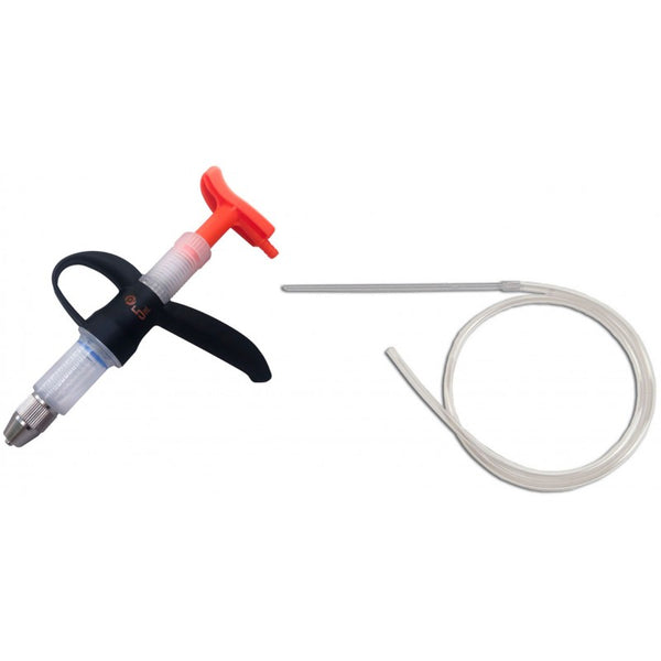Prodigy Ring Grip Syringe with Spike & Tubing : 5ml