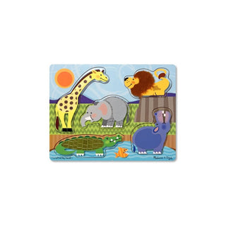 Touch and Feel Zoo & Farm Puzzle Set : 2ct