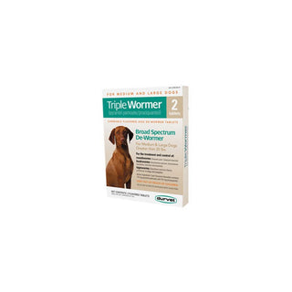 Triple Wormer for Large Dogs : 2ct