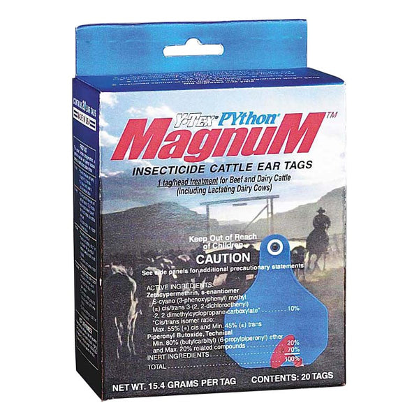 Python Magnum Insecticide Tags : 20ct