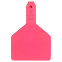 Z Tag No Snag Cow Blank :Tags - Pack of 25 Pink