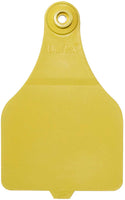 Duflex Yellow Blank XLarge Tags : Pack of 25